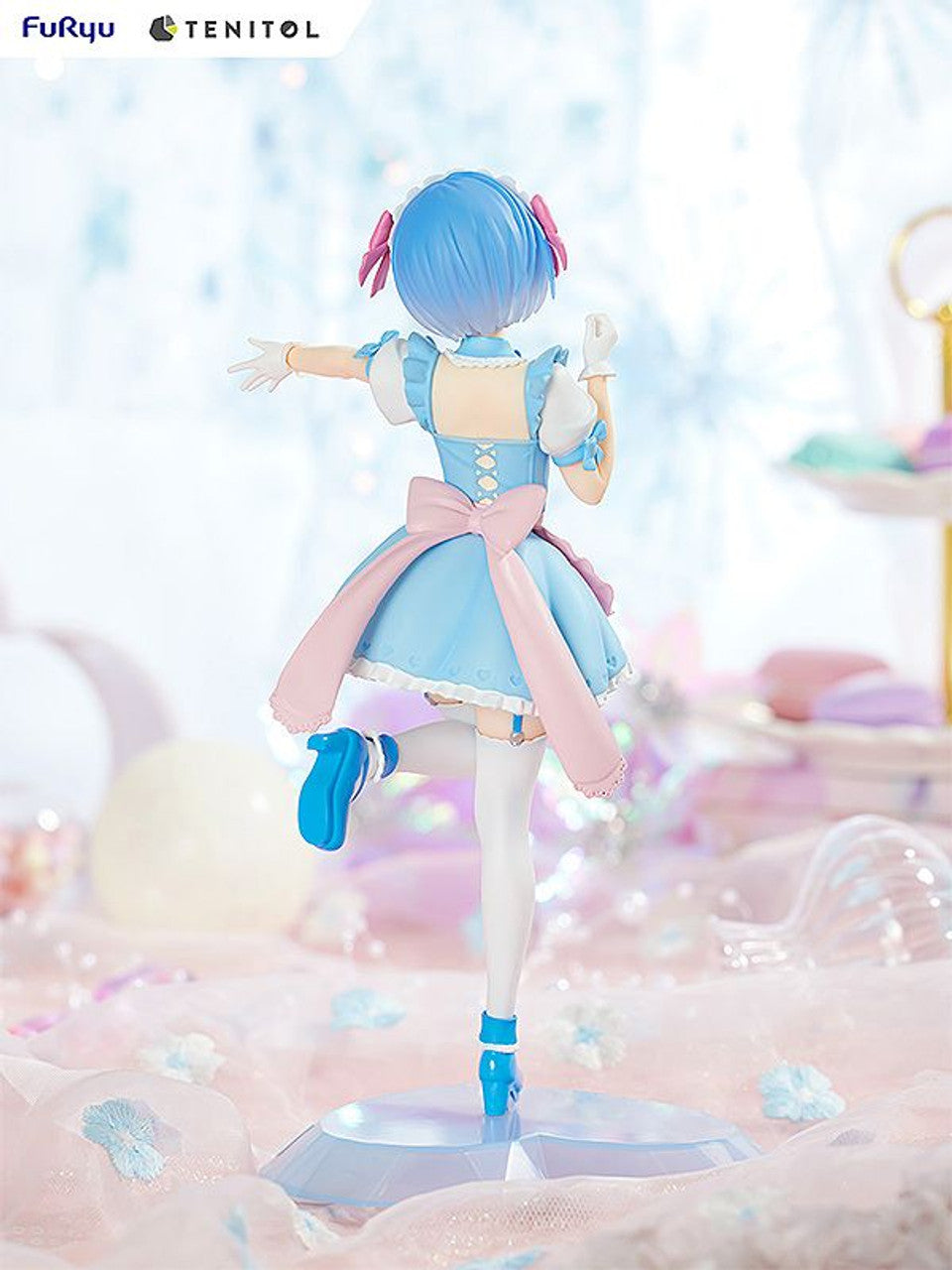 FuRyu TENITOL Yumekawa Maid Rem & Ram Figure Set w/Bonus (Re:ZERO -Starting Life in Another World-)
