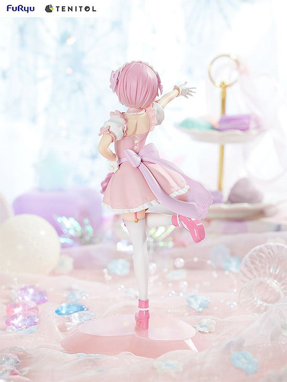 FuRyu TENITOL Yumekawa Maid Rem & Ram Figure Set w/Bonus (Re:ZERO -Starting Life in Another World-)