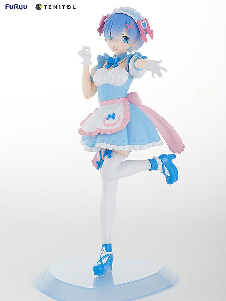 FuRyu TENITOL Yumekawa Maid Rem & Ram Figure Set w/Bonus (Re:ZERO -Starting Life in Another World-)