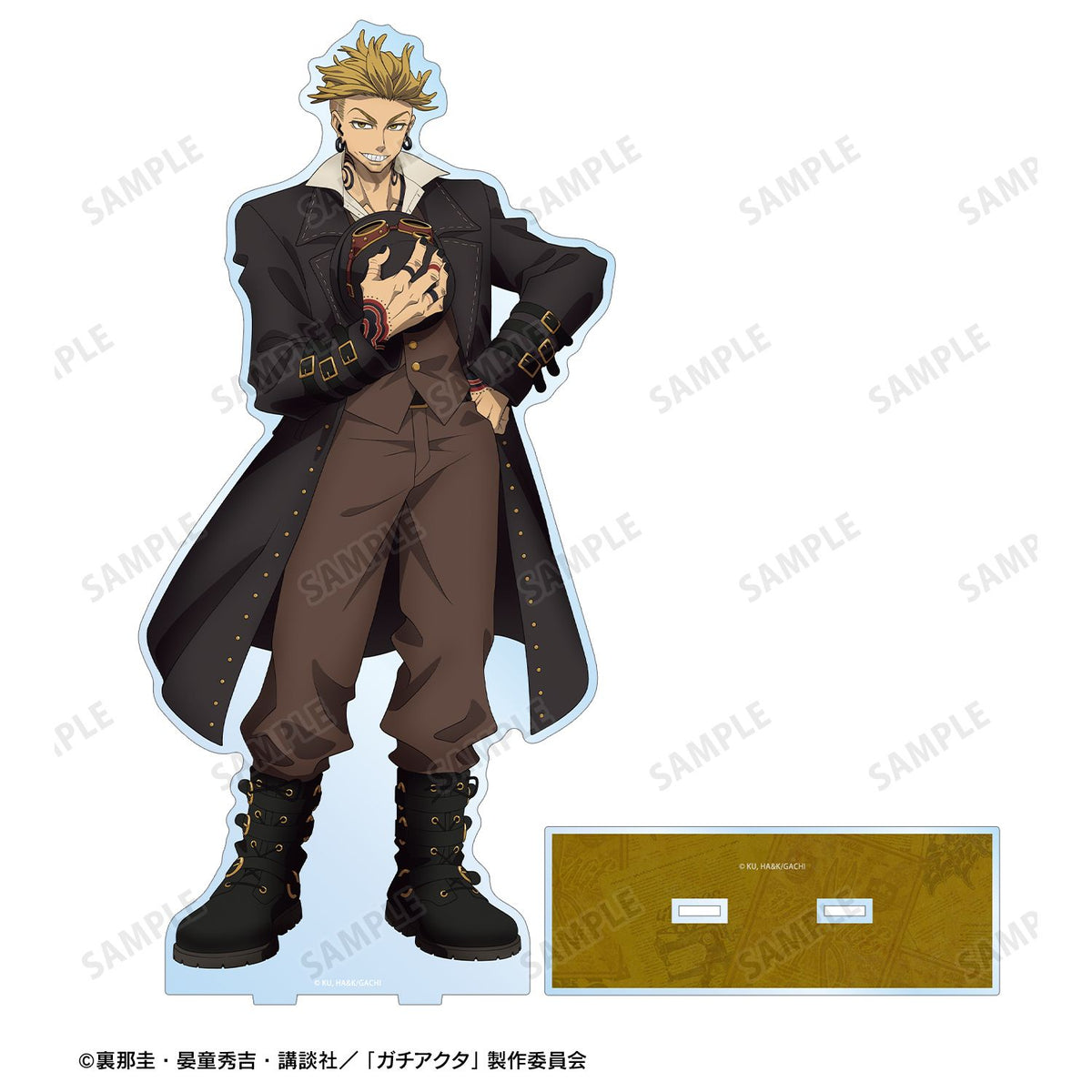 Gachiakuta Original Illustration Steampunk ver. Extra Large Acrylic Stand Enjin - arma bianca
