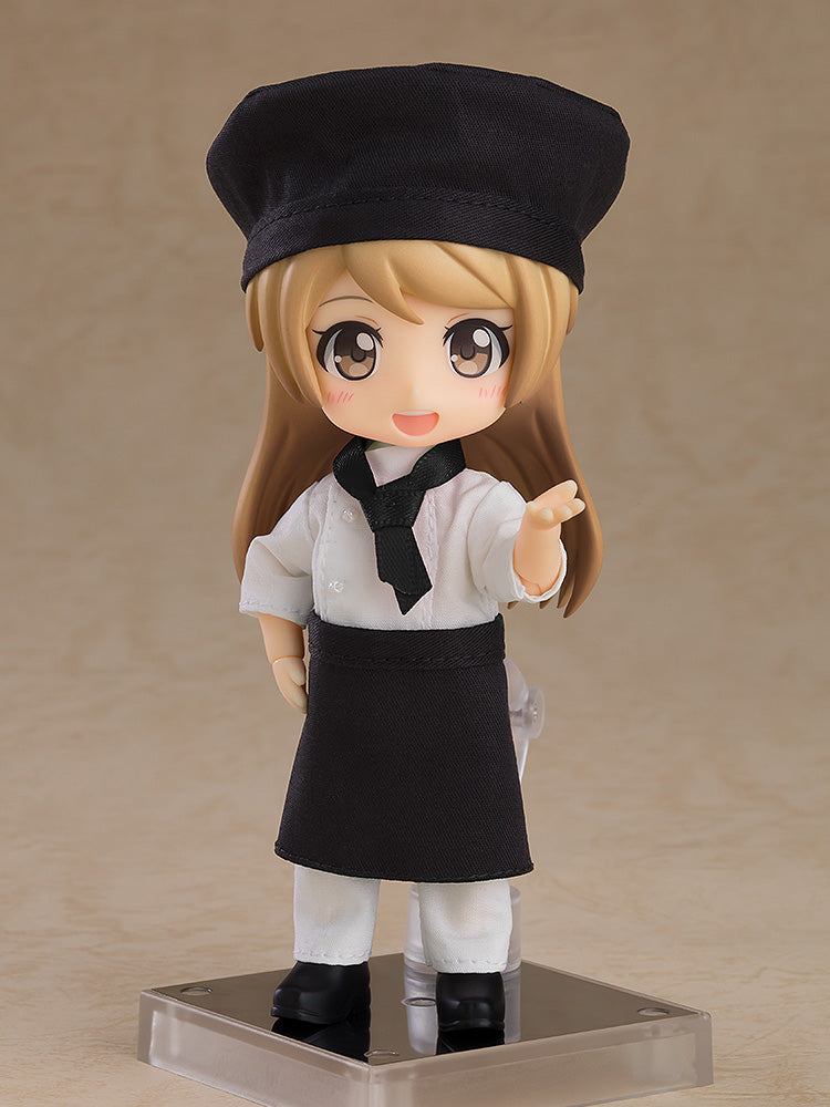 Good Smile Company Nendoroid Doll Work Outfit Set: Pastry Chef (Black)