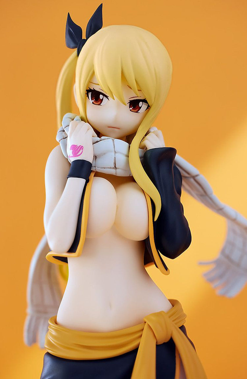 Good Smile Company Pop Up Parade Lucy Heartfilia Natsu Costume Ver. L Size (Fairy Tail)