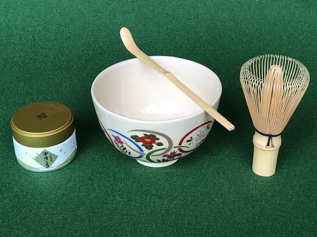 Japanese Tea Ceremony Utensil Set (Chadogu) — Set B-4 — Takayama