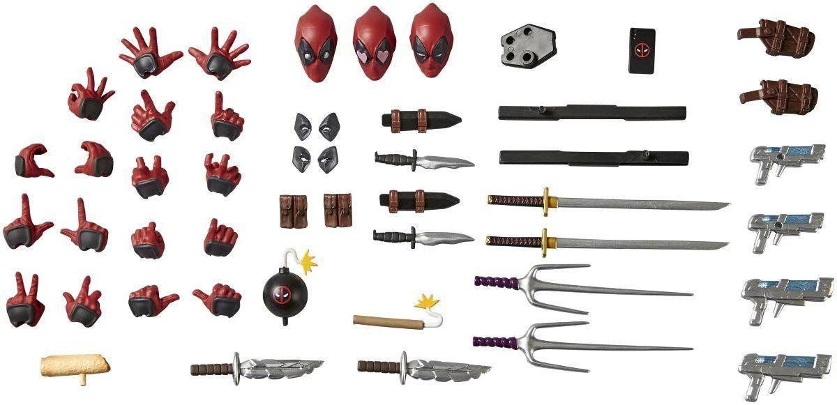 Kaiyodo Revoltech Amazing Yamaguchi Deadpool Ver.2.5 (Completed) (Marvel Universe)