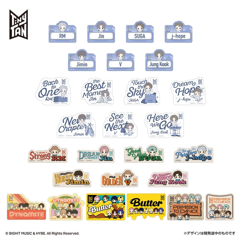 LIFESTYLE BANDAI Mobile Sticker TinyTAN (TinyTAN)