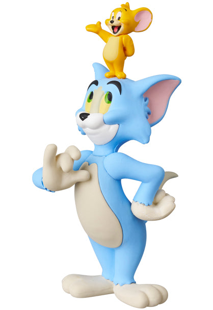 Medicom Toy UDF No.792 Tom and Jerry Classic Color Ver. Jerry on Tom`s Head (Completed) (Tom and Jerry)