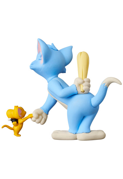 Medicom Toy UDF No.793 Tom and Jerry Classic Color Ver. Tom w/ Club and Jerry w/ Bomb (Completed) (Tom and Jerry)