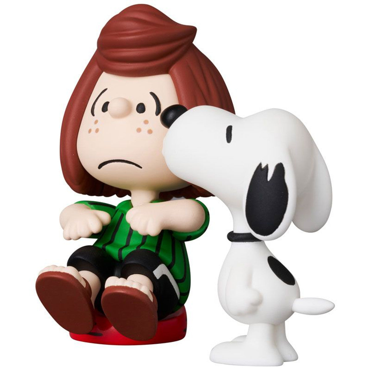 Medicom Toy UDF No.827 PEANUTS SERIES 17 PEPPERMINT PATTY & SNOOPY (Completed) (Peanuts)
