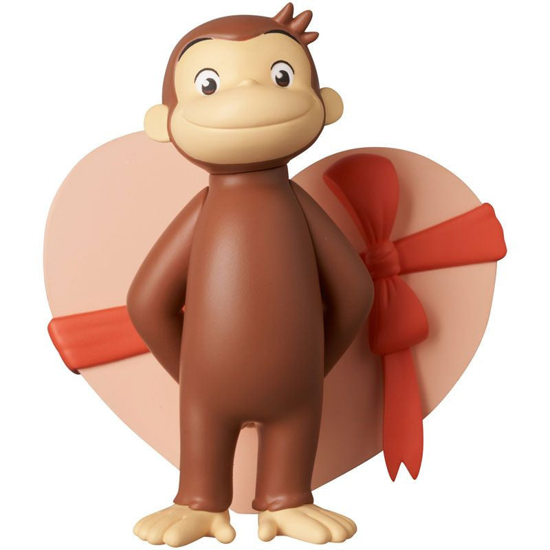 Medicom Toy UDF No.955 Curious George Curious George w/ Heart (Completed) (Curious George)