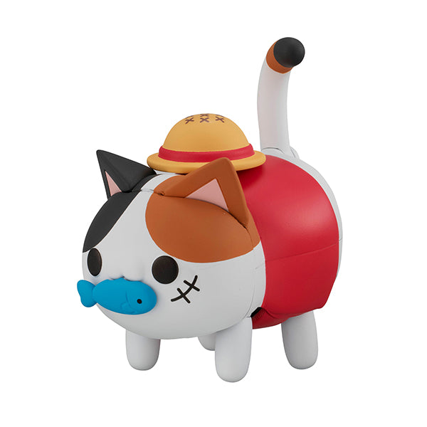 MegaHouse Mega Cat Project One Piece Tokotoko Nyanpiece Nyaan! Monkey D. Luffy (One Piece)