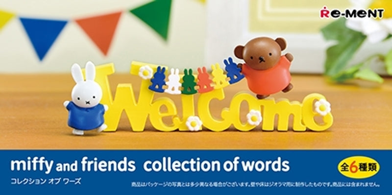Re-Ment Miffy And Friends Collection Of Words (SNOOPY)