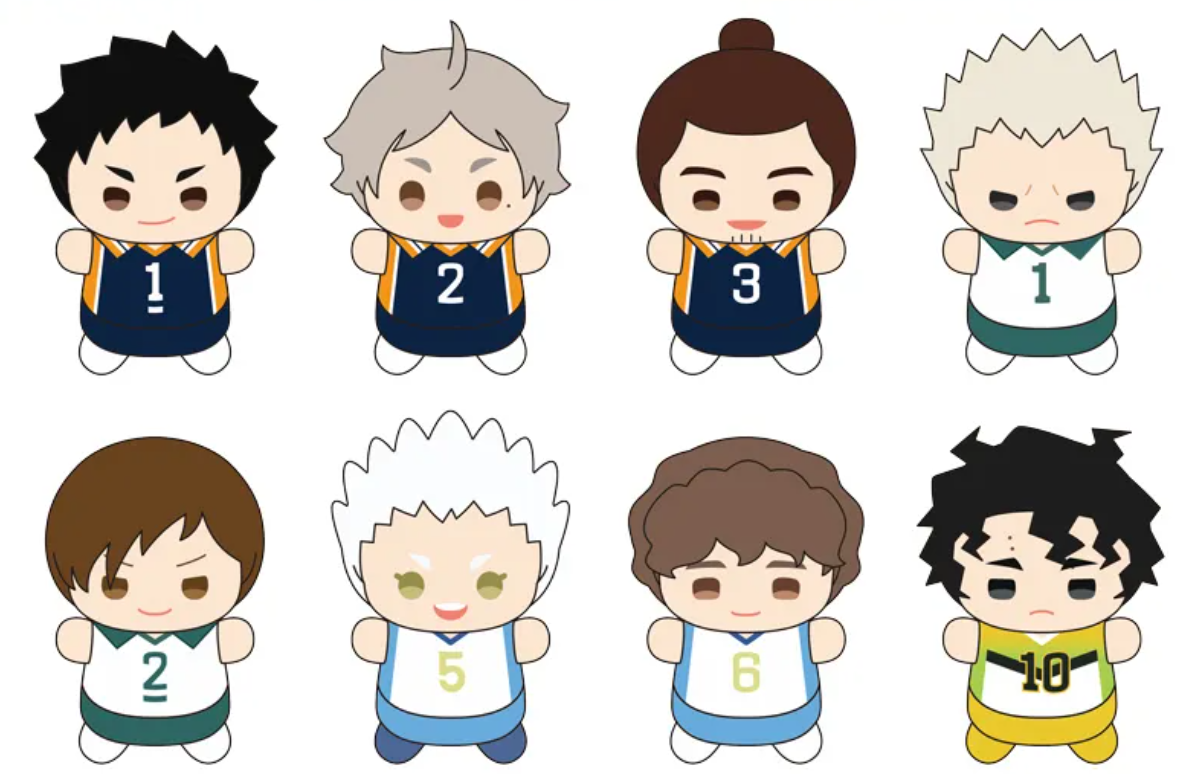 SK JAPAN Mochimochi Mascot Tatchi Haikyu!! Vol. 3