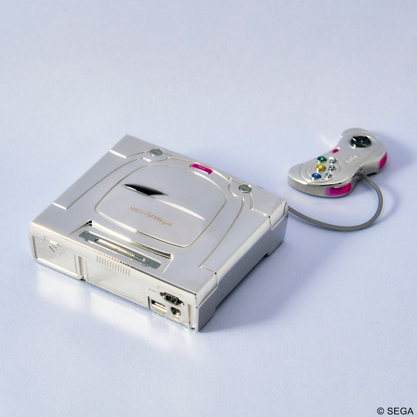 Square Enix SEGA Hard Bright Arts Gallery Gallery Sega Saturn (White) (Completed)