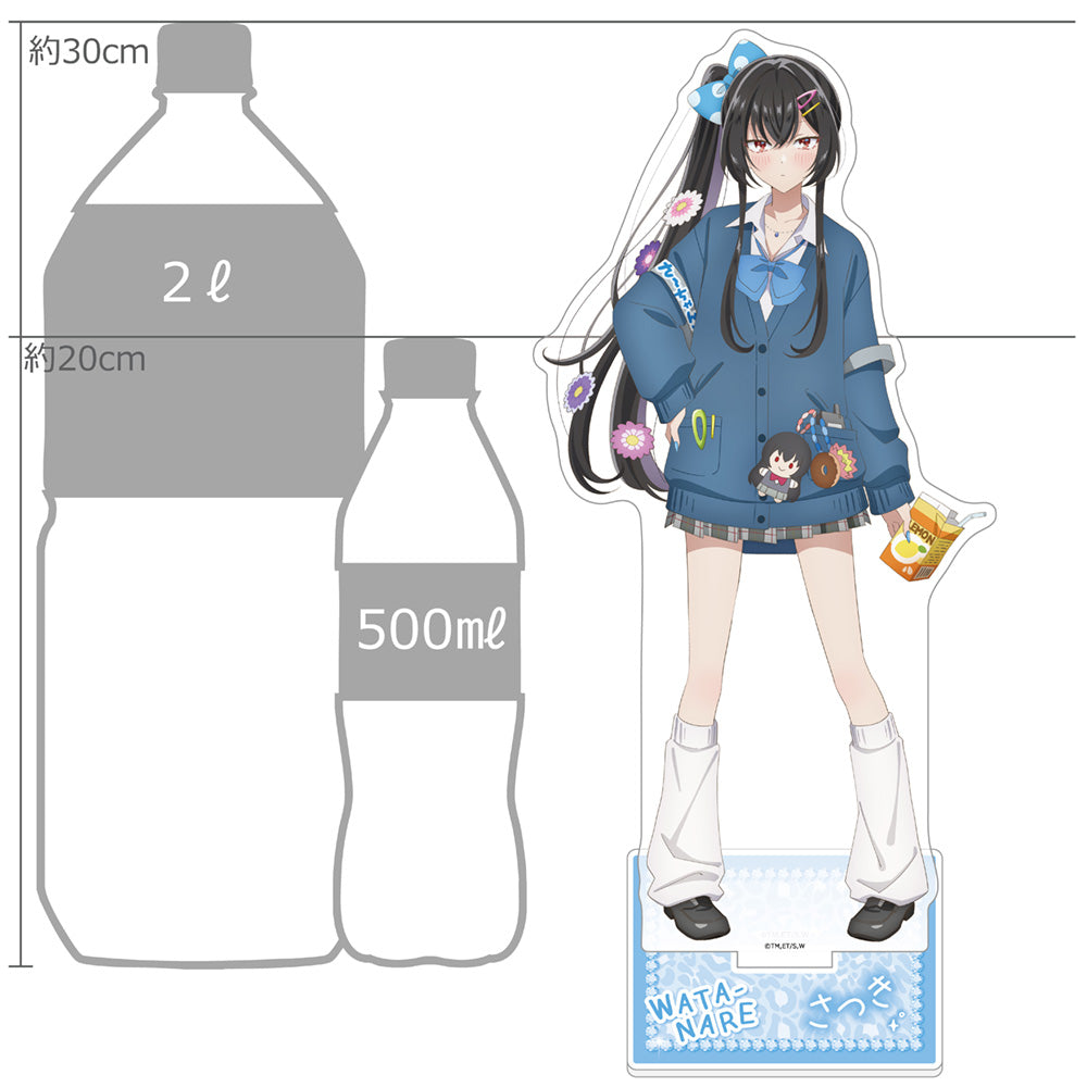 There's No Freaking Way I'll be Your Lover! Unless... Original Illustration Heisei Gal ver. Extra-Large Acrylic Stand Satsuki Koto - Key-th