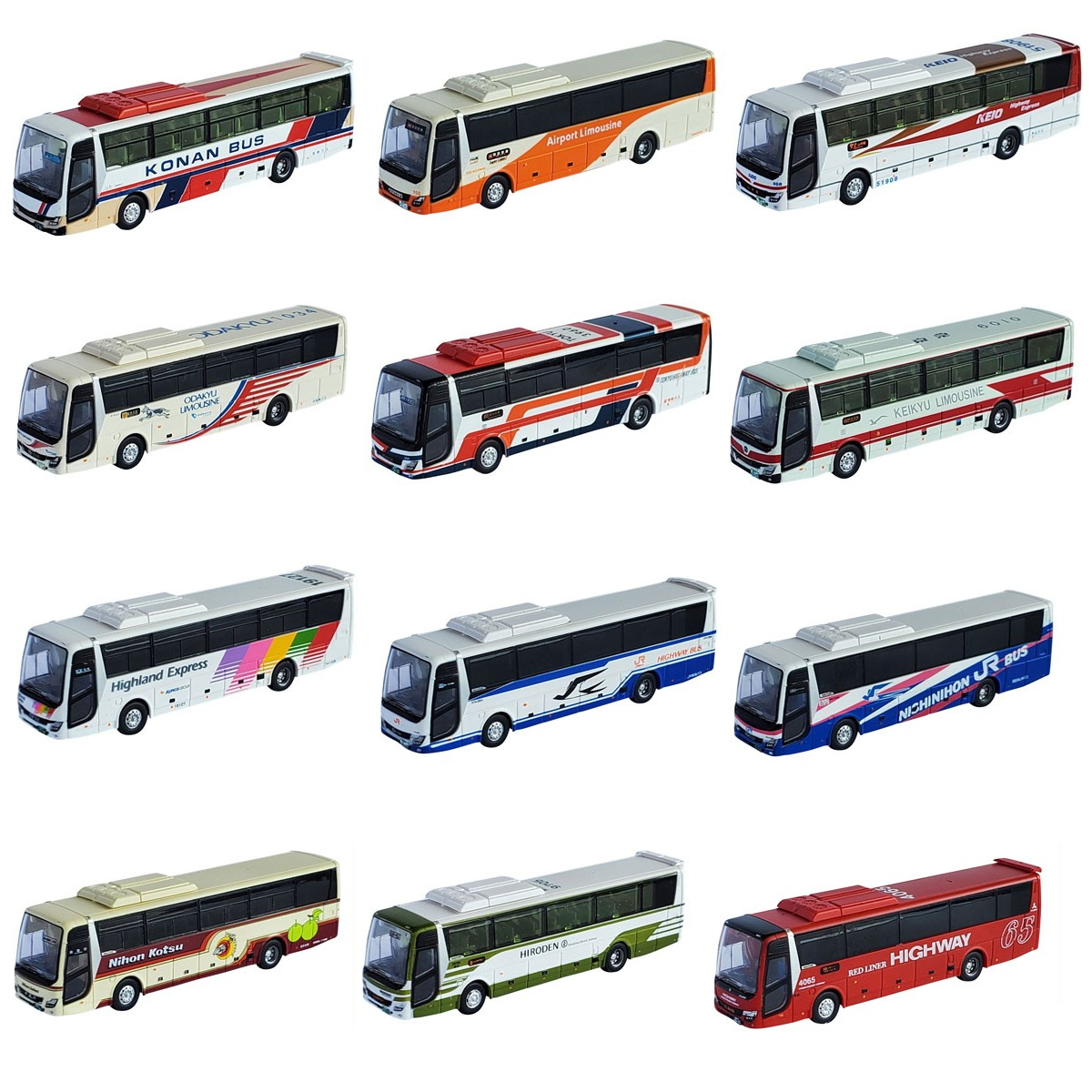 Tomytec The Bus Collection 31st Release (N Gauge Size)