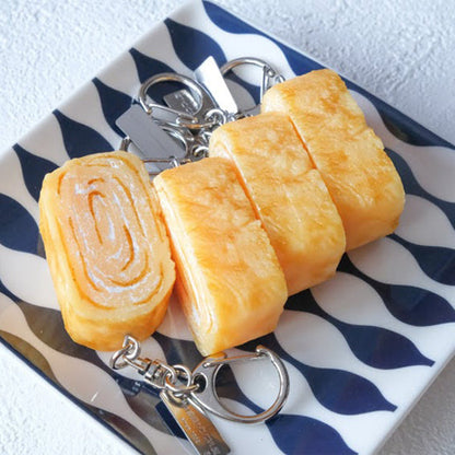 Fake Food / Japanese Omelet / Key Ring