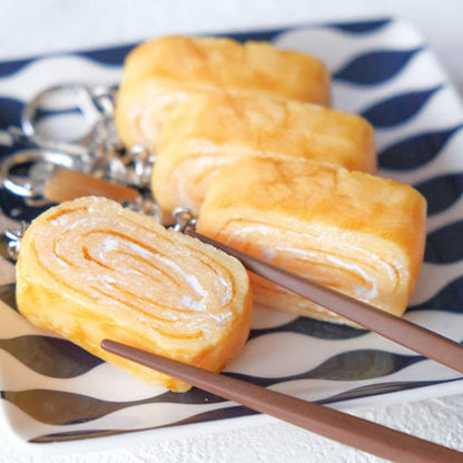 Fake Food / Japanese Omelet / Key Ring
