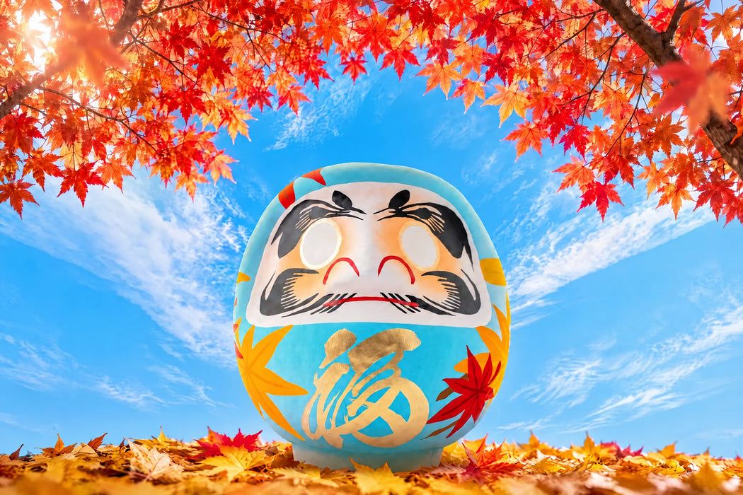 2026 Autumn Leaves Daruma ~Autumn Clear Weather (Akibre)~ - Daimonya