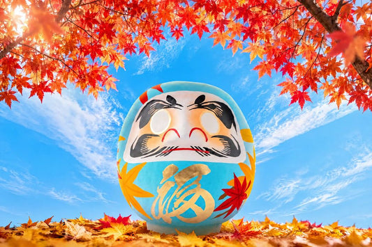 2026 Autumn Leaves Daruma ~Autumn Clear Weather (Akibre)~ - Daimonya