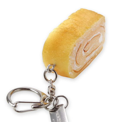 Fake Food / Japanese Omelet / Key Ring