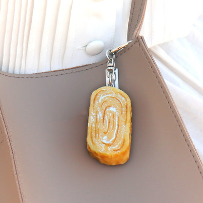 Fake Food / Japanese Omelet / Key Ring