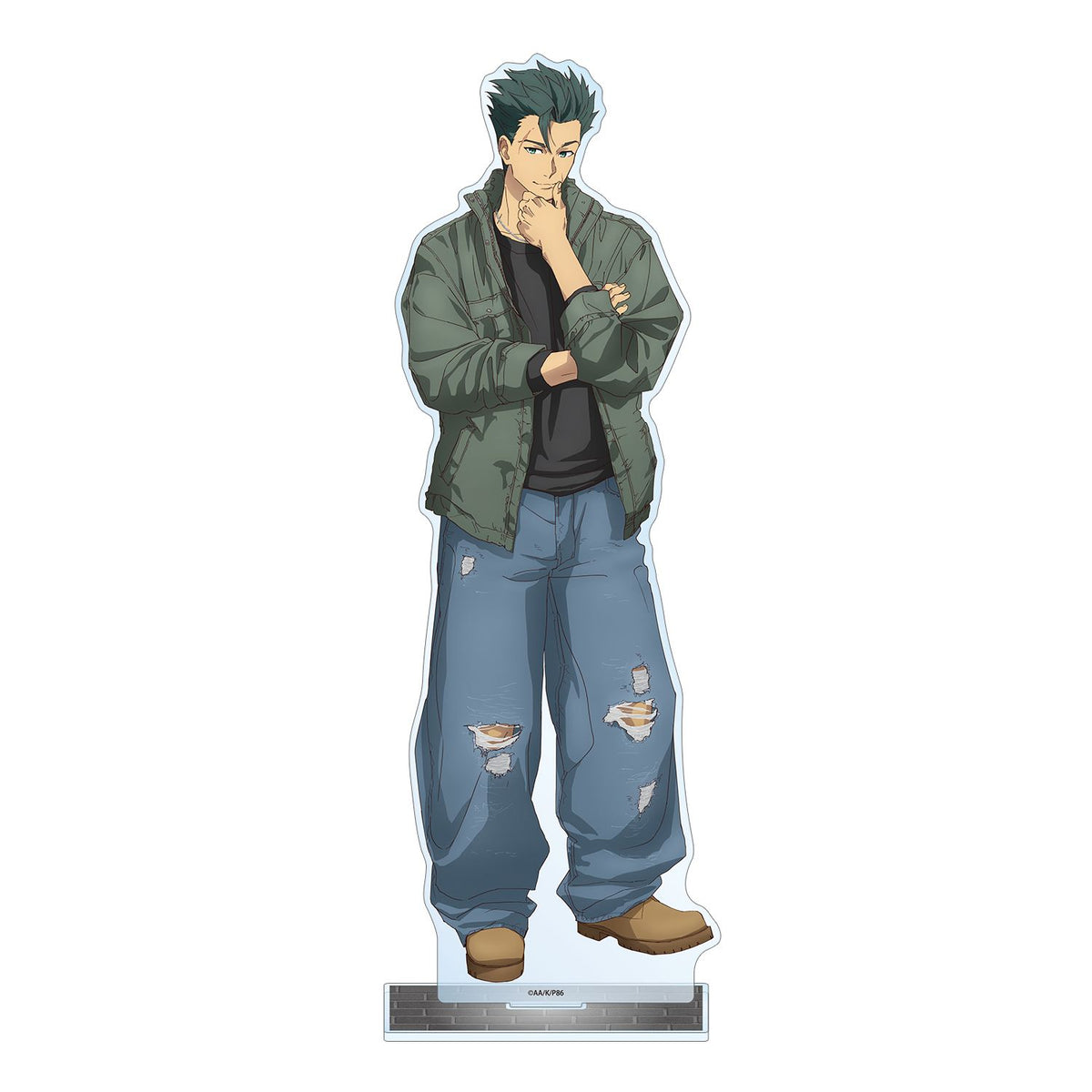 86 EIGHTY-SIX Original Illustration Street Fashion ver. Extra Large Acrylic Stand Raiden Shuga - arma bianca