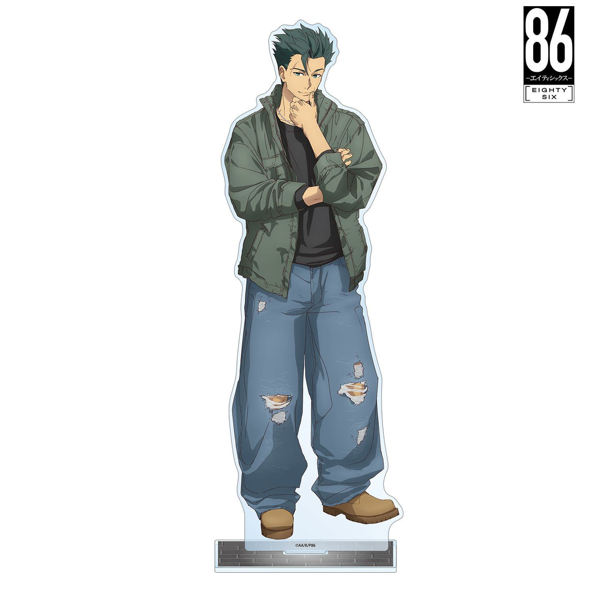 86 EIGHTY-SIX Original Illustration Street Fashion ver. Extra Large Acrylic Stand Raiden Shuga - arma bianca