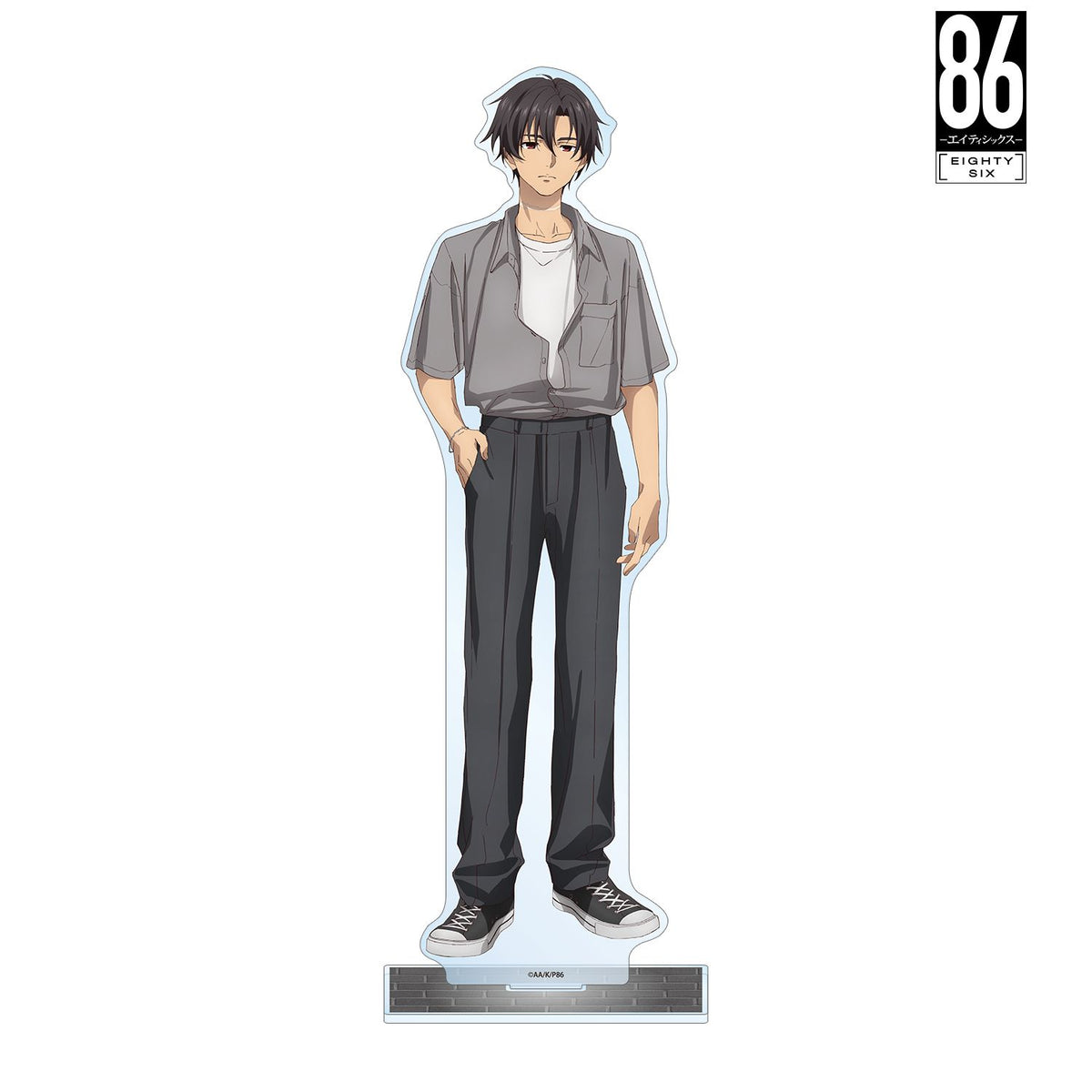 86 EIGHTY-SIX Original Illustration Street Fashion ver. Extra Large Acrylic Stand Shinei Nouzen - arma bianca