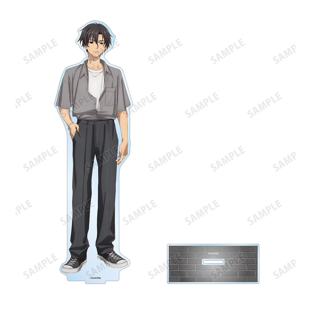 86 EIGHTY-SIX Original Illustration Street Fashion ver. Extra Large Acrylic Stand Shinei Nouzen - arma bianca