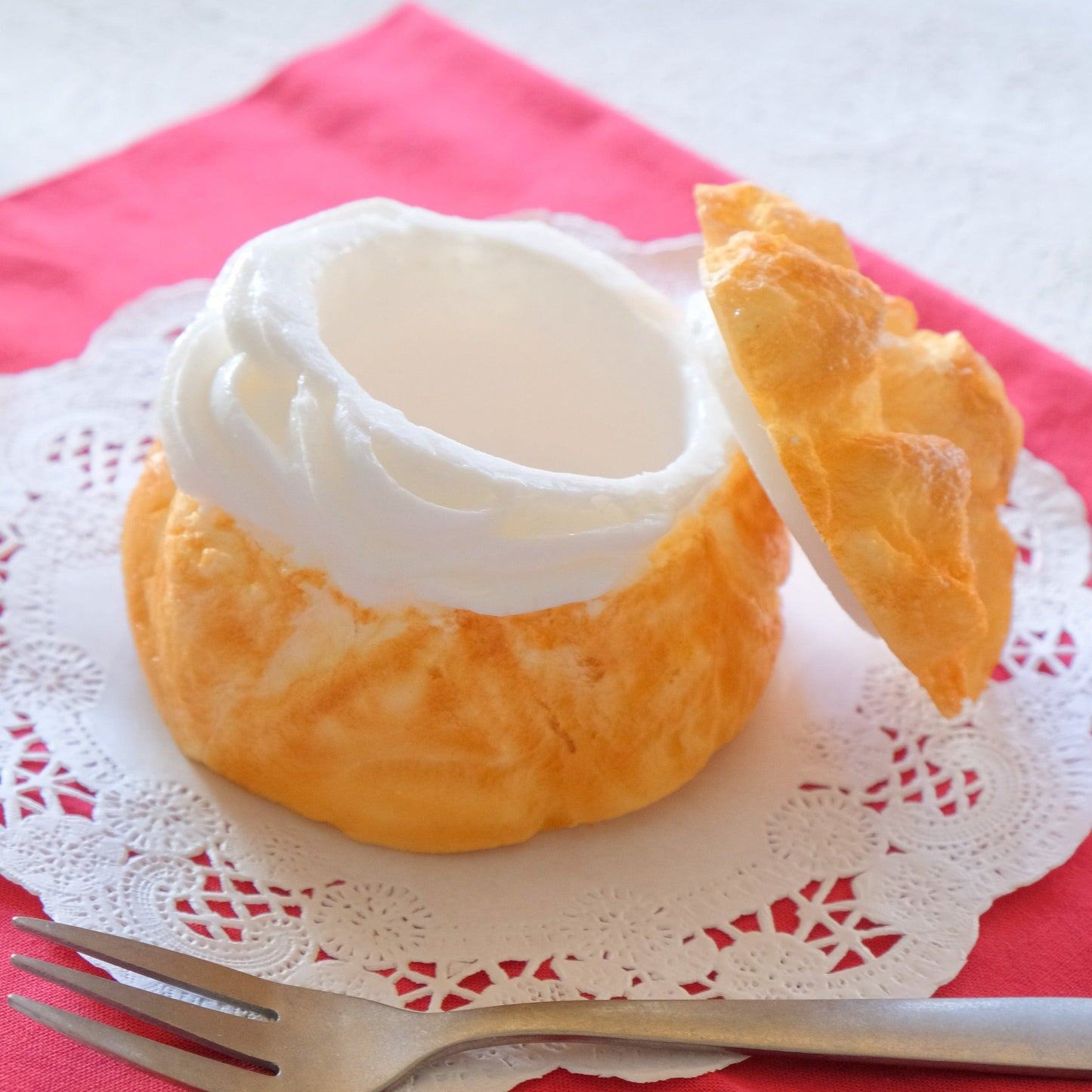 Fake Food / Cream Puff / Small Case