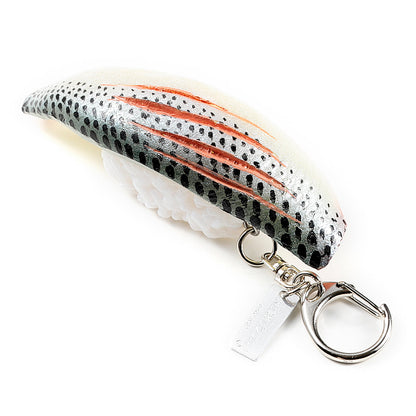 Fake Food / Sushi Gizzard Shad / Key Ring