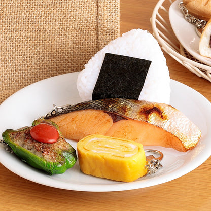 Fake Food / Japanese Omelet / Key Ring
