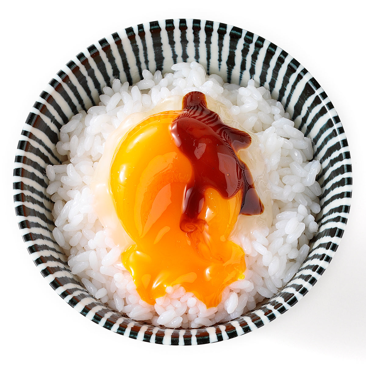 Fake Food / Rice Topped With A Raw Egg