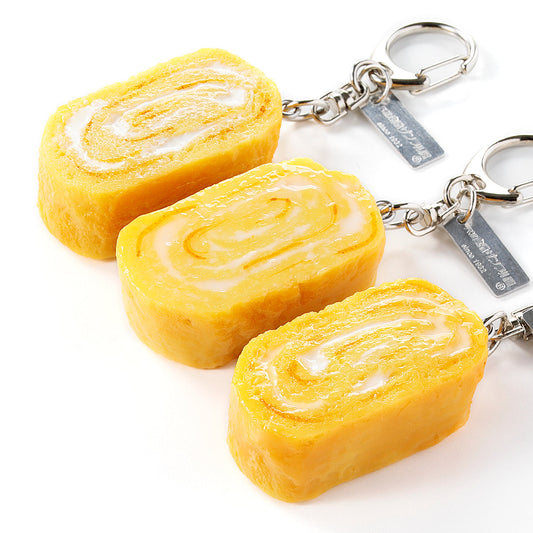 Fake Food / Japanese Omelet / Key Ring