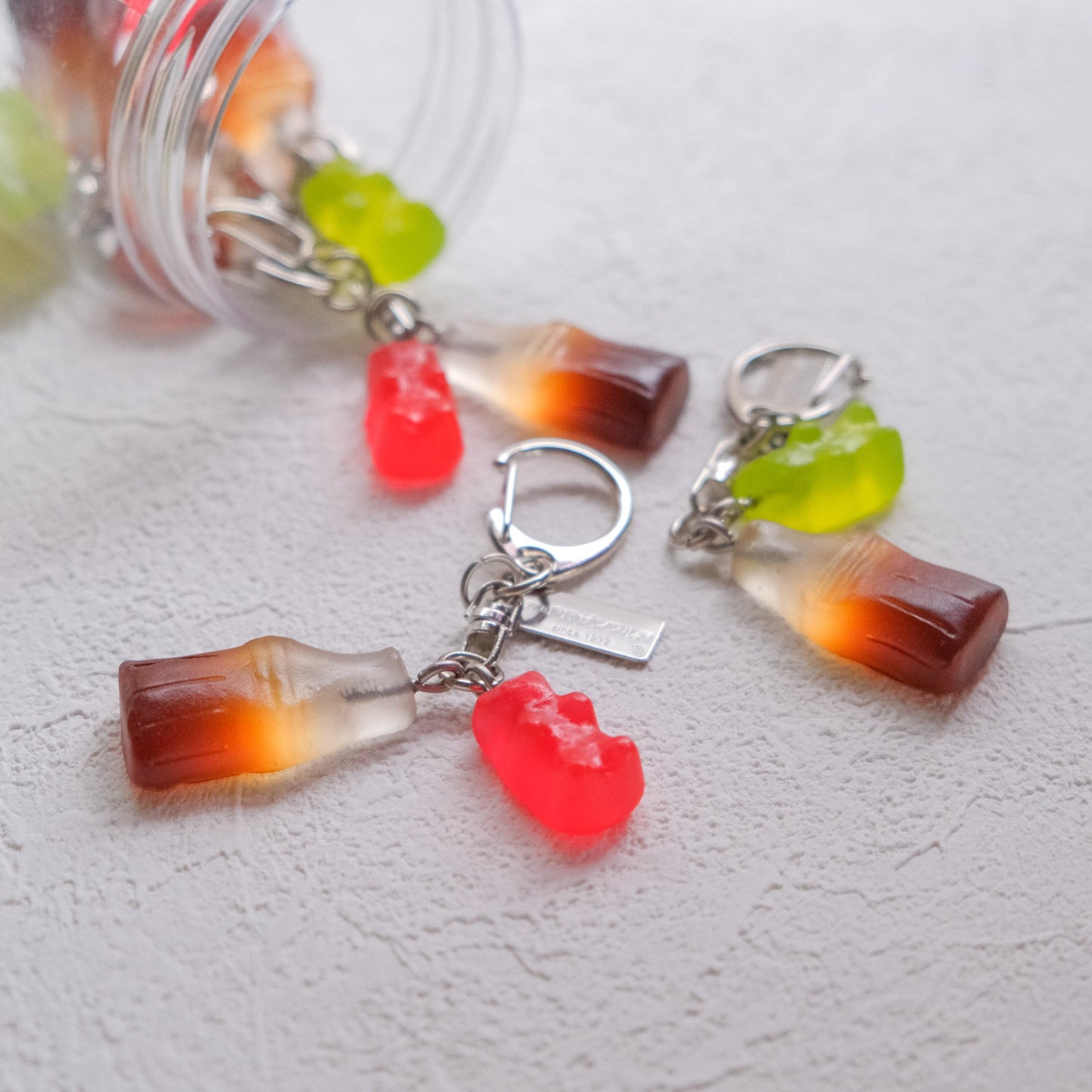 Fake Food / Gummy Green / Key Ring
