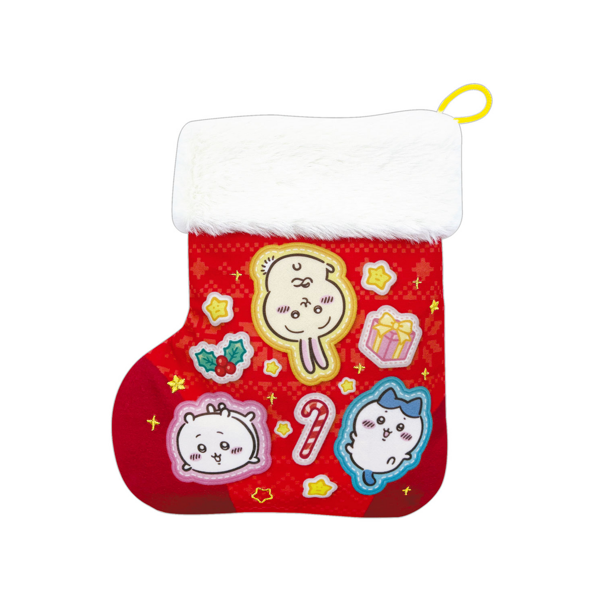 Anime Chiikawa Christmas Snack Socks (Chiikawa) - Heart