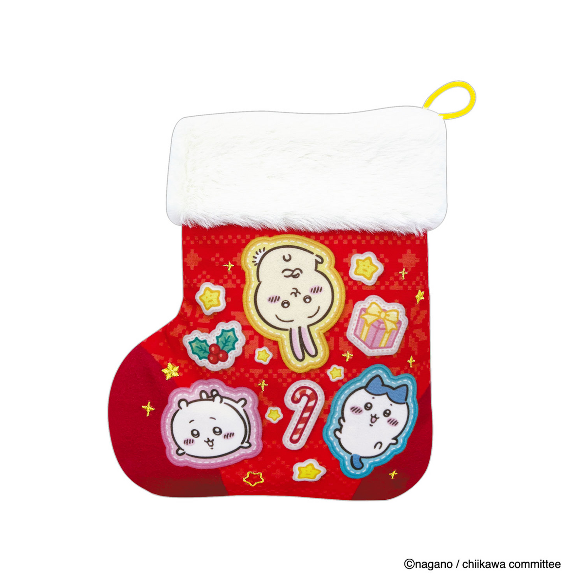 Anime Chiikawa Christmas Snack Socks (Chiikawa) - Heart