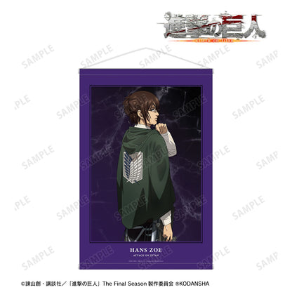 Attack on Titan Original Illustration Fighting Back ver. B2 Tapestry Hange - arma bianca