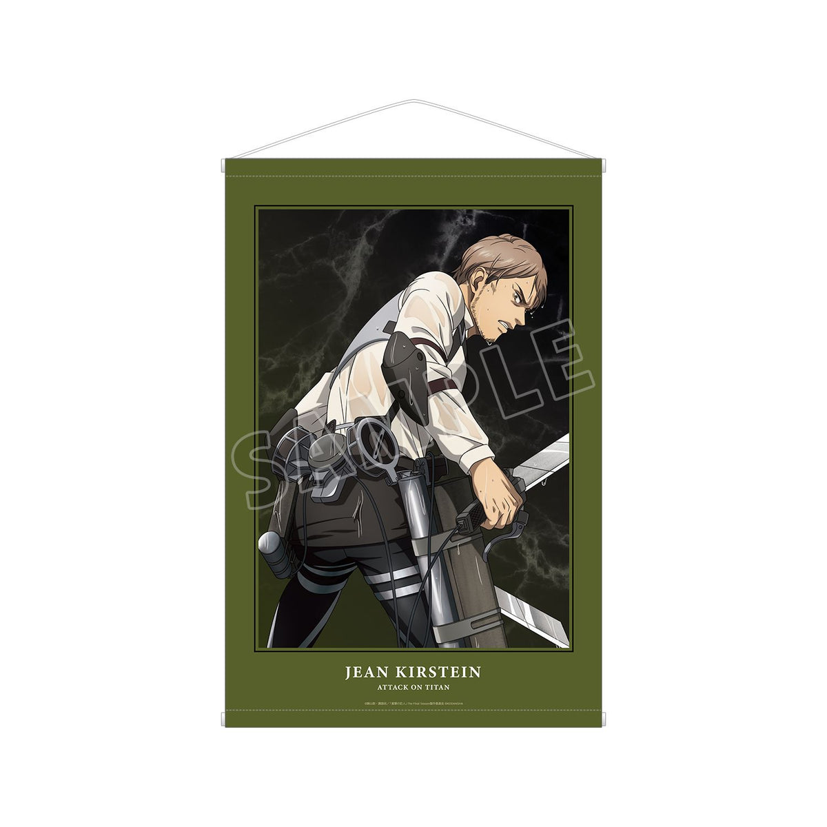Attack on Titan Original Illustration Fighting Back ver. B2 Tapestry Jean - arma bianca