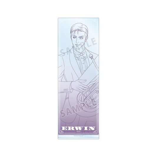 Attack on Titan Original Illustration Jazz Line Art ver. Extra Large Acrylic Stand Erwin - arma bianca