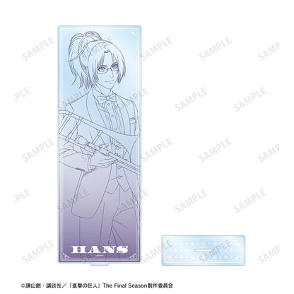 Attack on Titan Original Illustration Jazz Line Art ver. Extra Large Acrylic Stand Hange - arma bianca