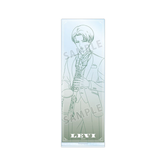 Attack on Titan Original Illustration Jazz Line Art ver. Extra Large Acrylic Stand Levi - arma bianca