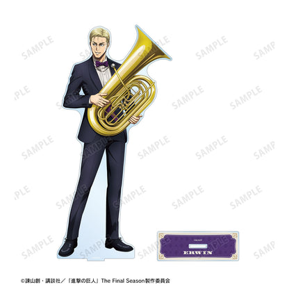 Attack on Titan Original Illustration Jazz ver. Extra Large Acrylic Stand Erwin - arma bianca