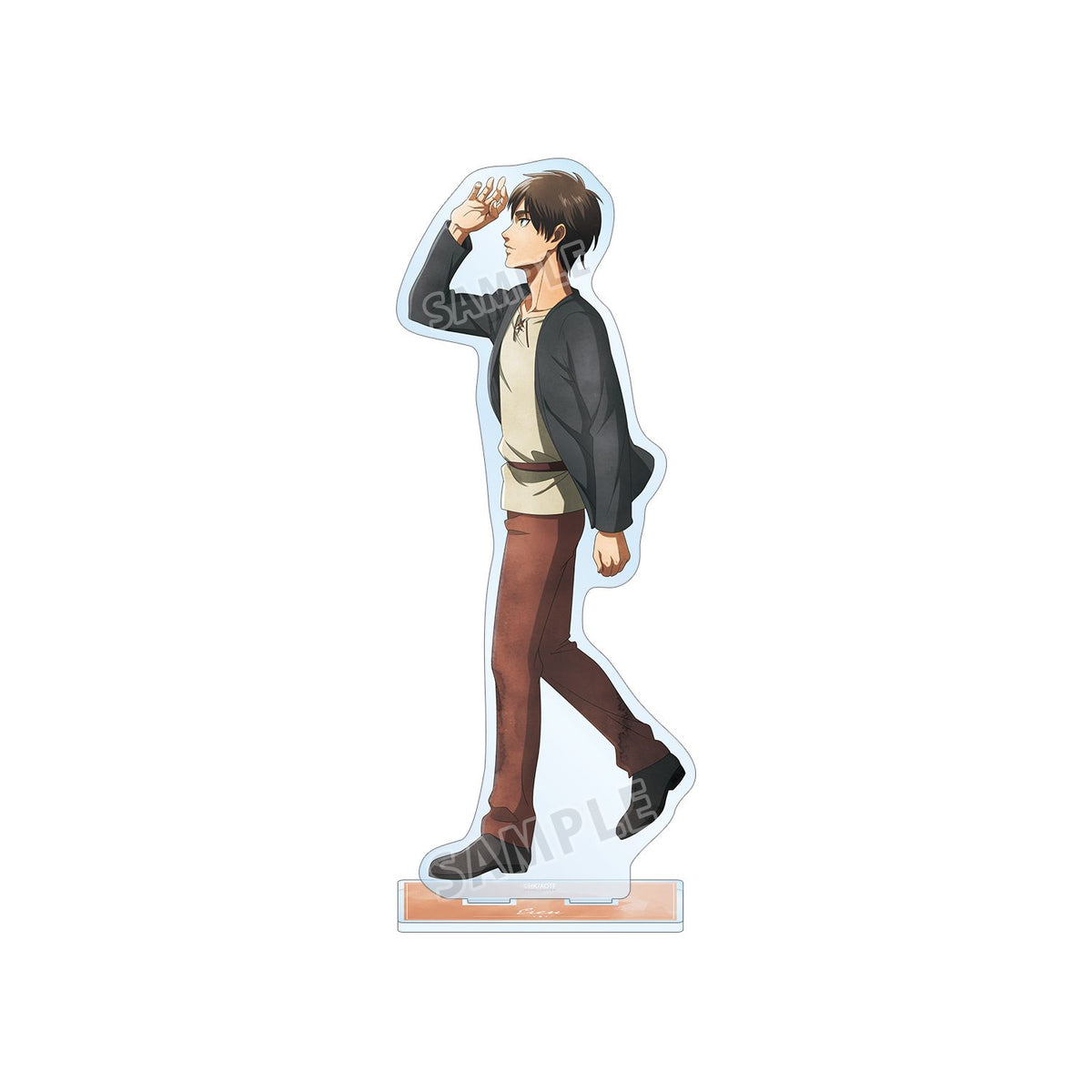 Attack on Titan Original Illustration Walk Watercolor Style ver. Extra Large Acrylic Stand Eren - arma bianca