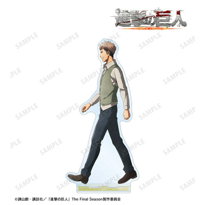 Attack on Titan Original Illustration Walk Watercolor Style ver. Extra Large Acrylic Stand Jean - arma bianca