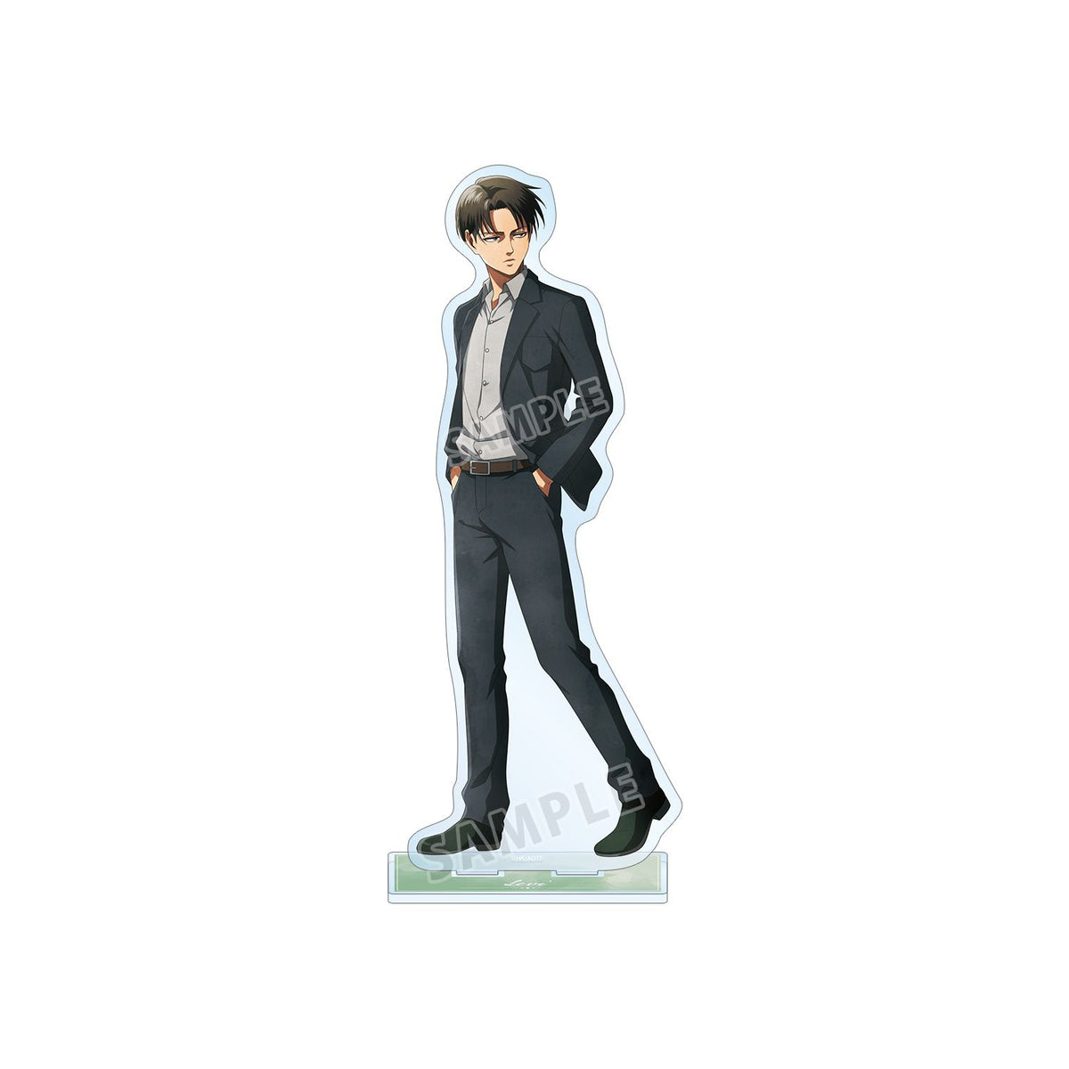 Attack on Titan Original Illustration Walk Watercolor Style ver. Extra Large Acrylic Stand Levi - arma bianca