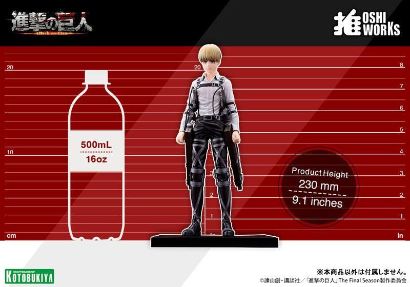 Attack on Titan OSHI WORKS Armin Arlert The Final Season ver. - Kotobukiya