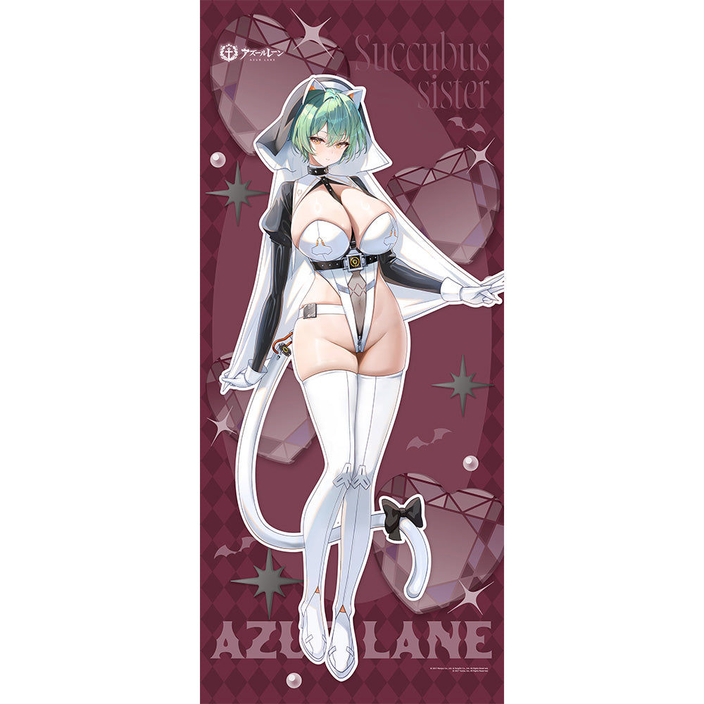 Azur Lane Original Illustration Succubus Sister Extra-Large Wall Scroll Admiral Nakhimov - Key-th