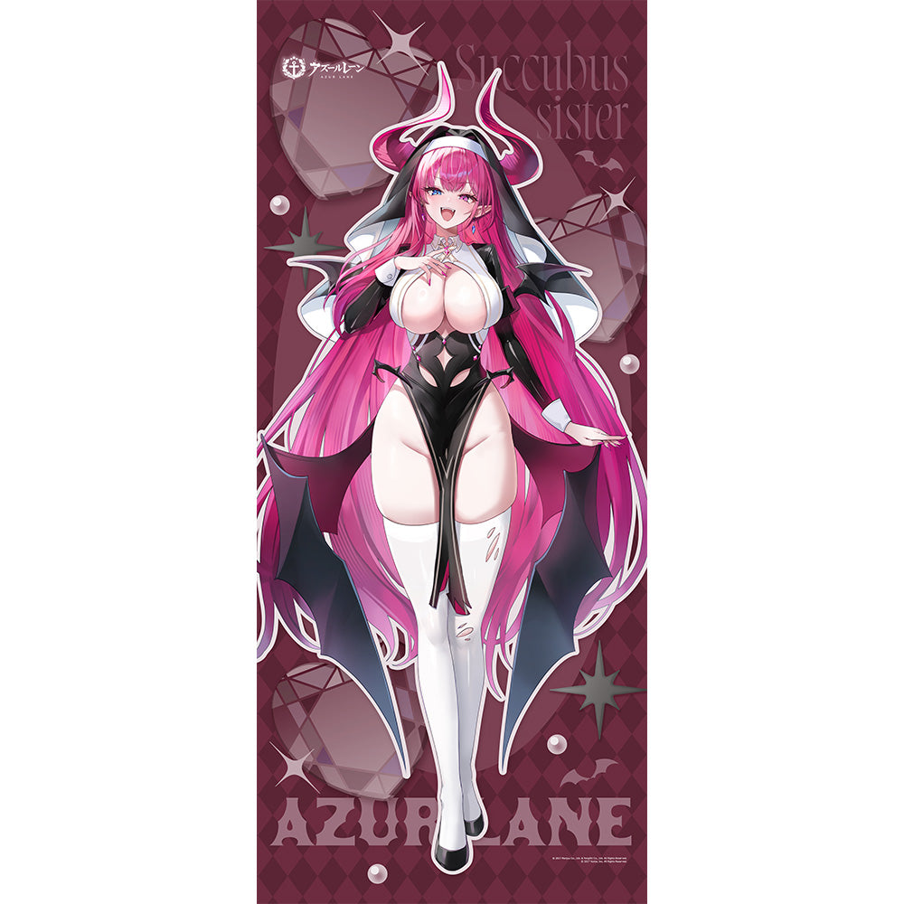 Azur Lane Original Illustration Succubus Sister Extra-Large Wall Scroll Mecklenburg - Key-th