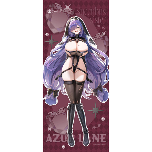 Azur Lane Original Illustration Succubus Sister Extra-Large Wall Scroll Mogador - Key-th